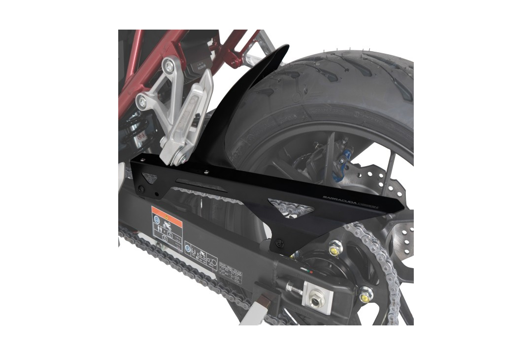 Barracuda Motorrad Kotflügel Kit mit Kettenschutz für Honda CB750 Hornet Modelljahr 2023- schwarz