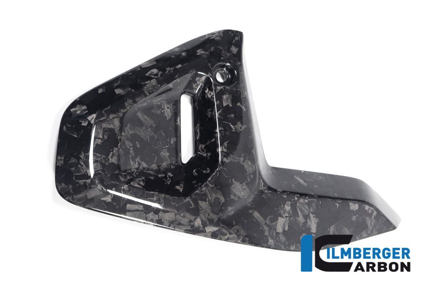 Ilmberger Carbon Rahmendreieckcover rechts, Black Diamond Carbon, glänzend, BMW R1300GS 2023-