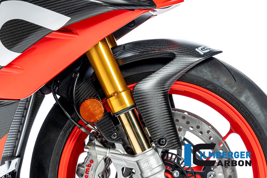 Ilmberger Carbon Kotflügel vorne matt für Aprilia RSV4 / Tuono V4 2021-