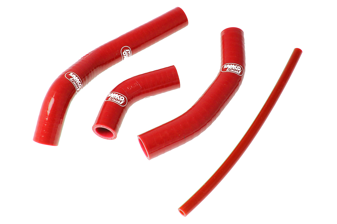 SAMCO SPORT Siliconschlauch Kit rot für Honda RS250 Modelljahr 1993-2000