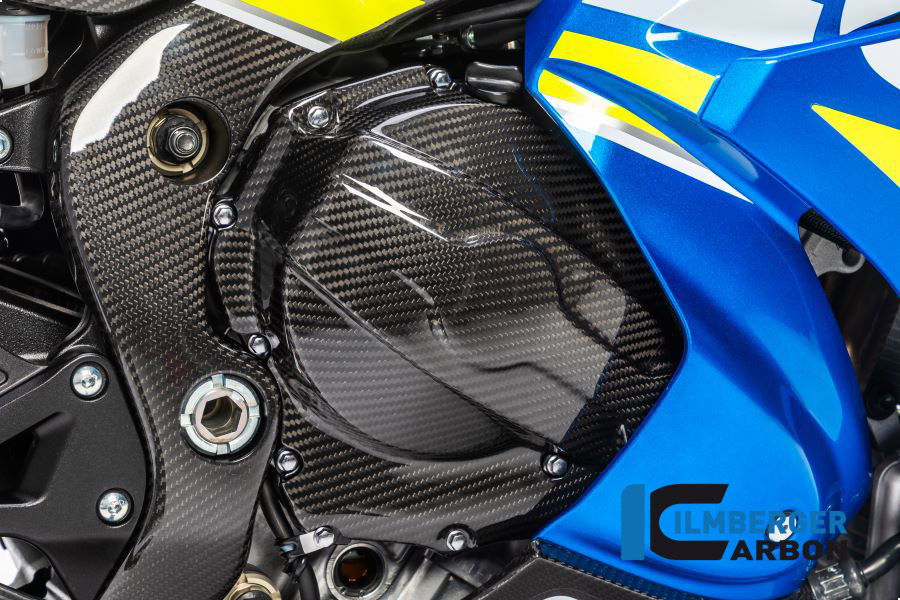 Ilmberger Carbon Kupplungsdeckelabdeckung Carbon, Suzuki GSX-R 1000