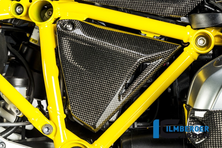 Ilmberger Carbon Rahmendreieckcover rechts , Carbon