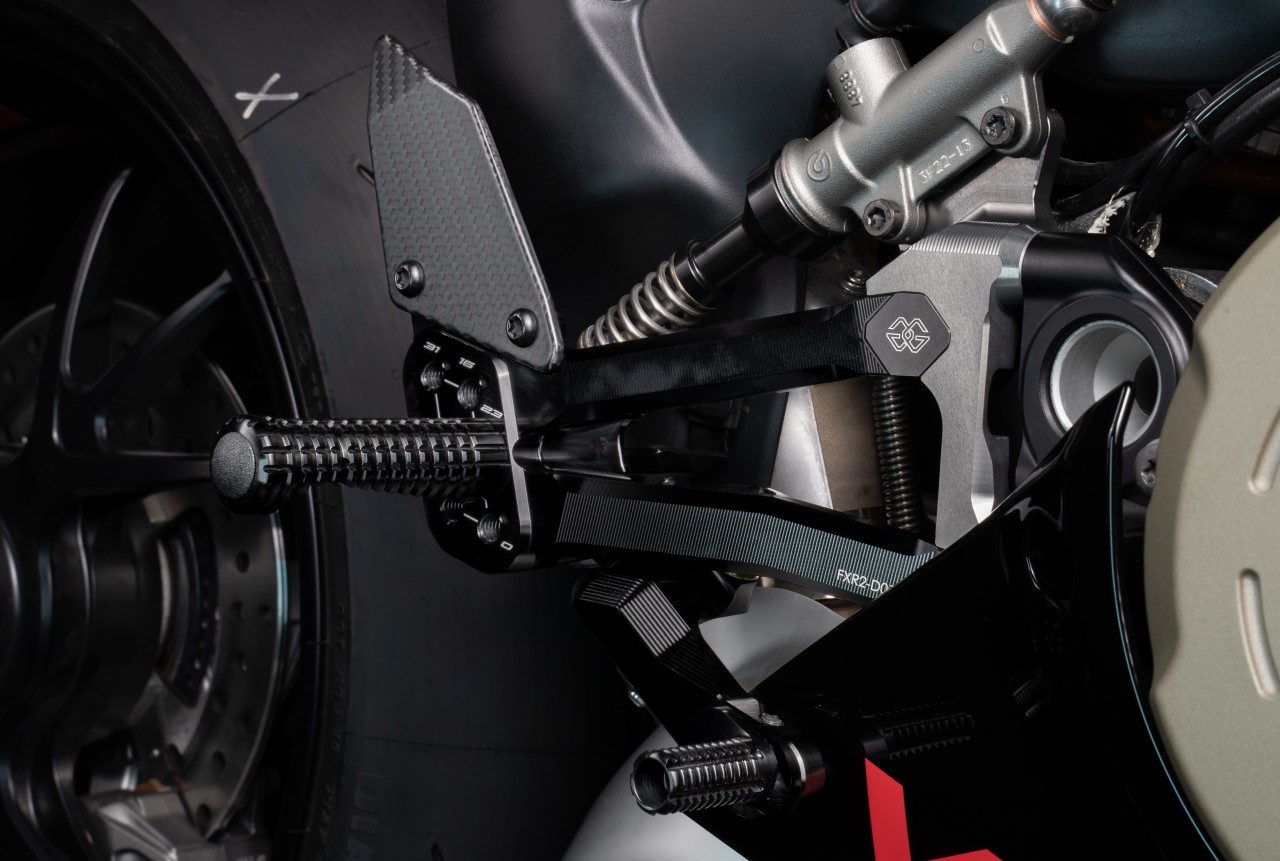 GILLES FXR Fußrastenanlage Ducati Panigale V4, 2019-2024