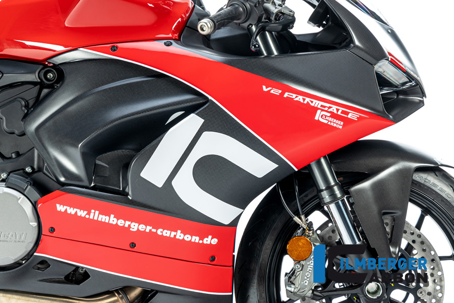 Ilmberger Carbon Verkleidungsseitenteil rechts, matt, Ducati Panigale V2 2020-