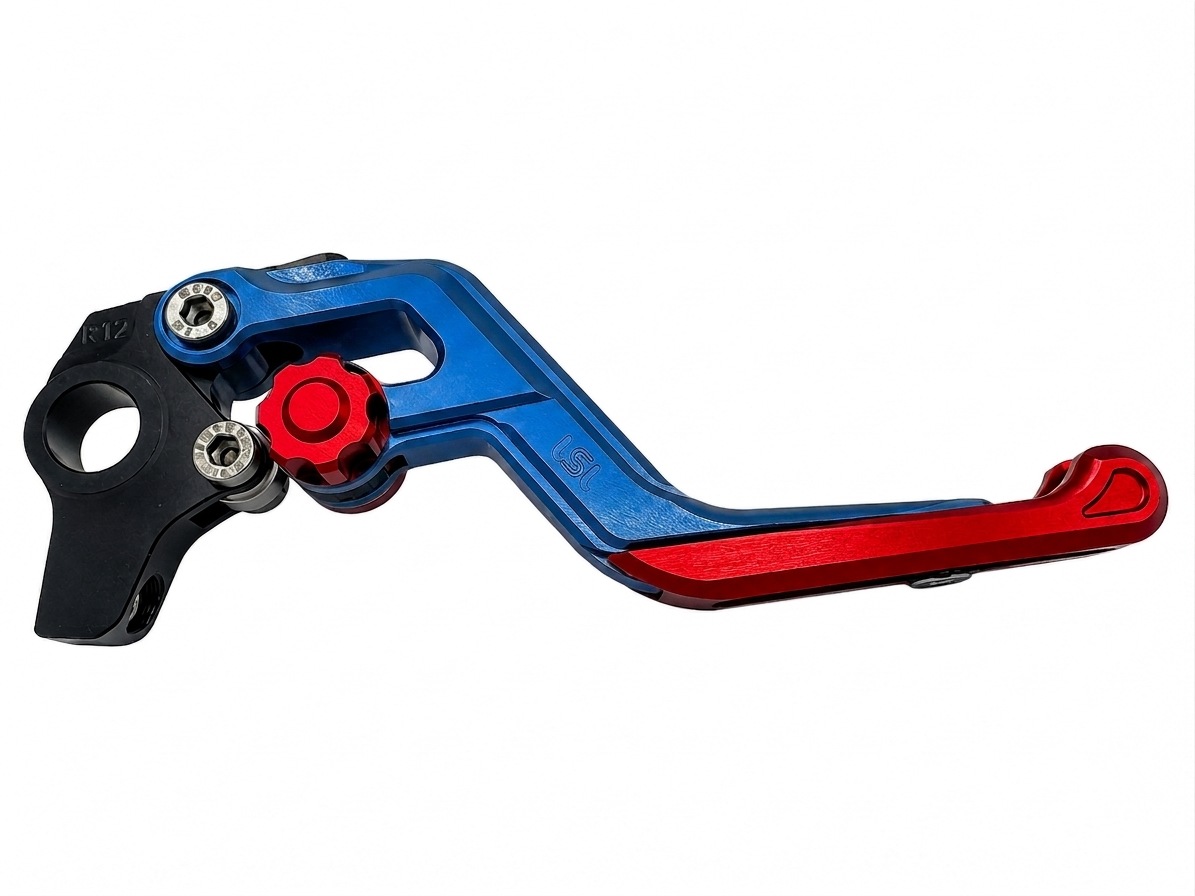 LSL ERGONIA Bremshebel R22 Blau/Rot/Rot