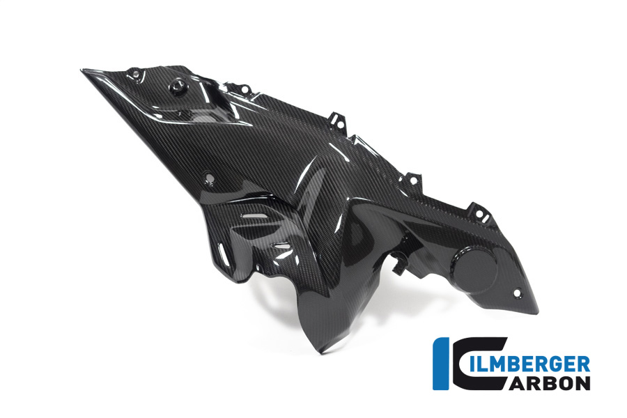 Ilmberger Carbon Seitendeckel unter Tank rechts, glänzend, BMW R1250RS 2019-