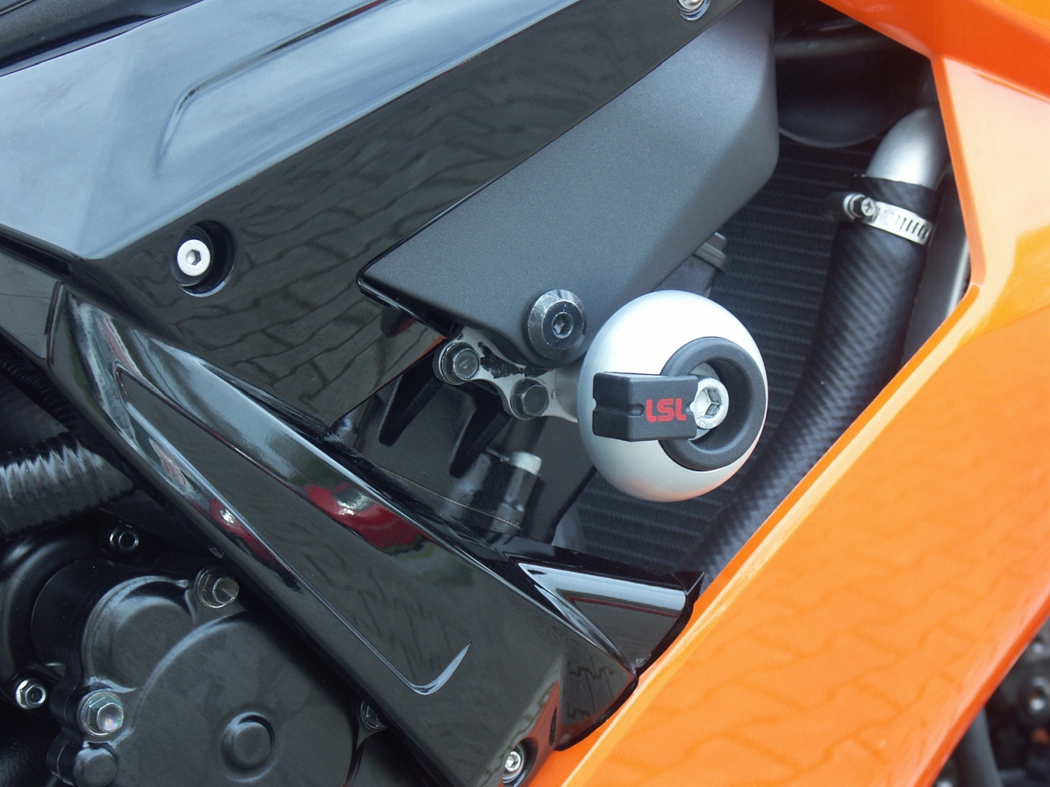 LSL Crash Pad Befestigungskit für Kawasaki ZX-6R,  2007-2008
