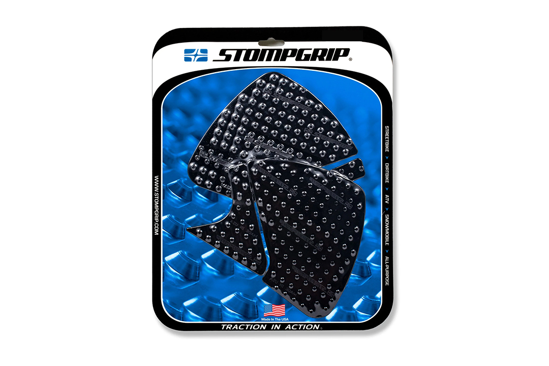 Stompgrip Tank Pad schwarz, Volcano, Streetbike Tank Kit - Tank Seiten, für Ducati Monster 937 (+), 2021-2022