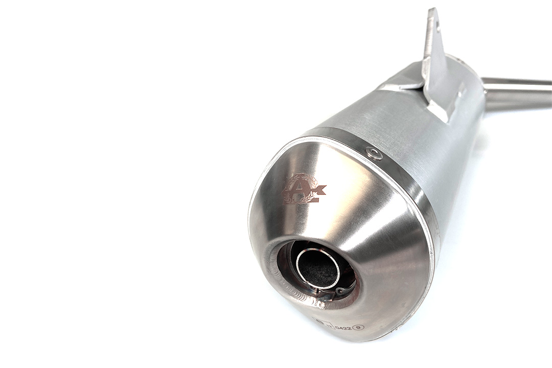 ARROW Auspuff THUNDER für Yamaha XT660R / XT660X Modelljahr 2004-2016, Aluminium