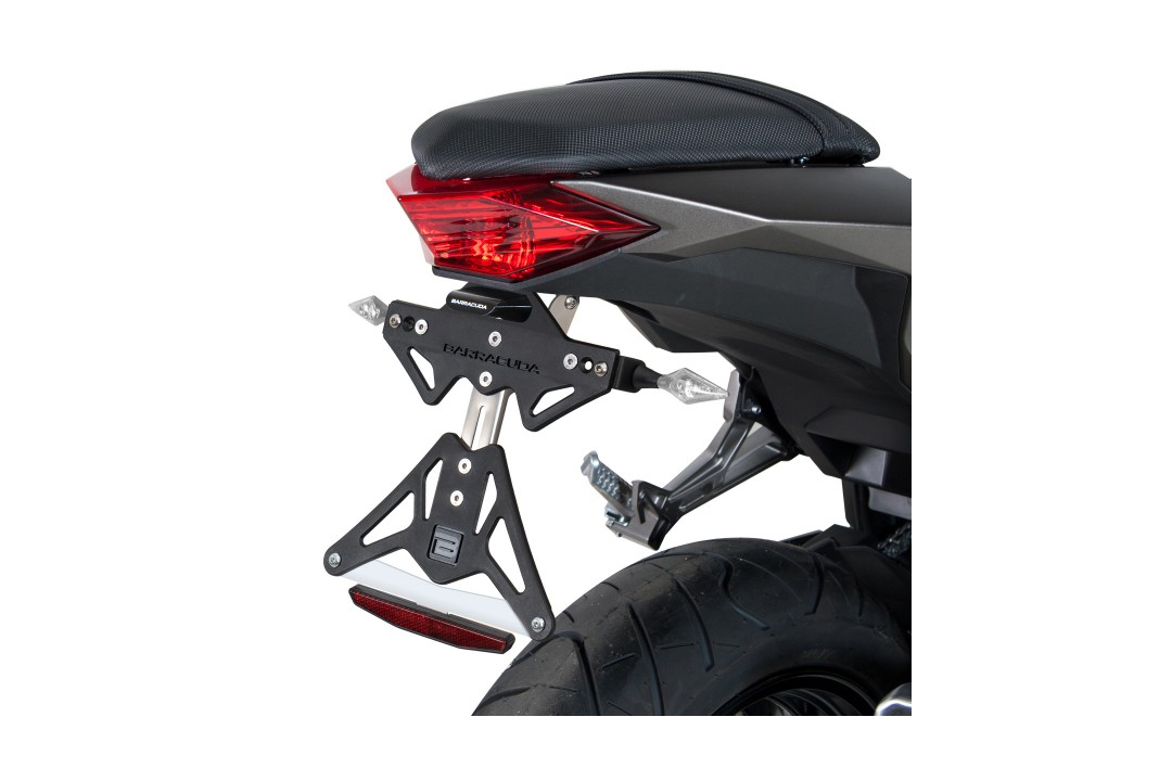Barracuda Kennzeichenhalter für Kawasaki Z300 2015-2016