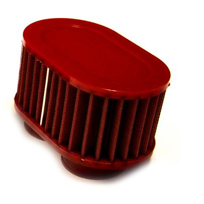 BMC Sportluftfilter Konisch, 47 mm Durchmesser, 76 mm Länge, Kunstoffkappe