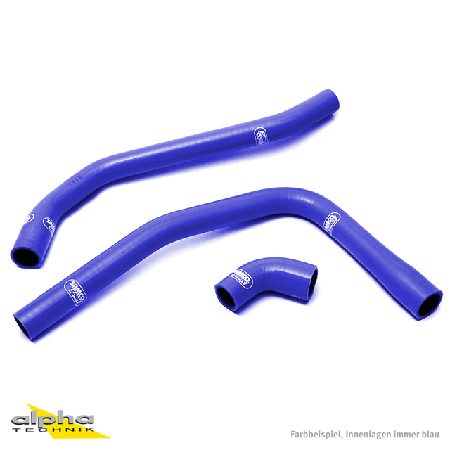 SAMCO SPORT Siliconschlauch Kit blau für Kawasaki ZXR400 Modelljahr 1990-2002