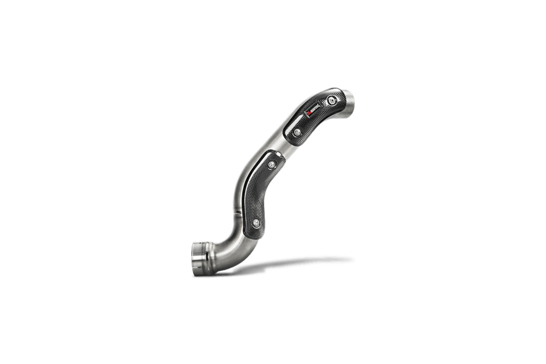 Akrapovic Link Pipe (Titanium) Auspuffanlage Hohe Montage für BMW RnineT / Pure / Racer / Scrambler / Urban G/S ab Modelljahr 2021-