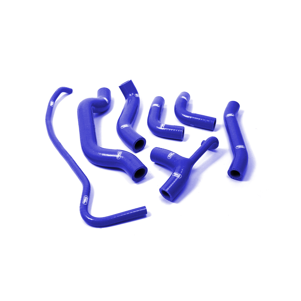 SAMCO SPORT Siliconschlauch Kit blau für Ducati Monster 821S EURO 3 Monster 1200S R EURO 3 Modelljahr 2014-2016