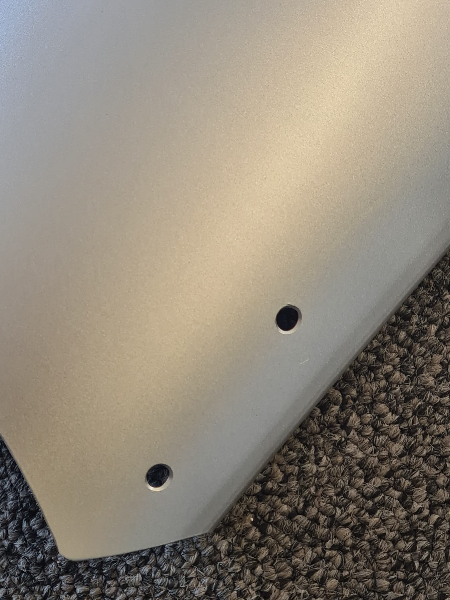 Barracuda Windschild Aerosport Aluminium silber BMW RnineT 2014-2016