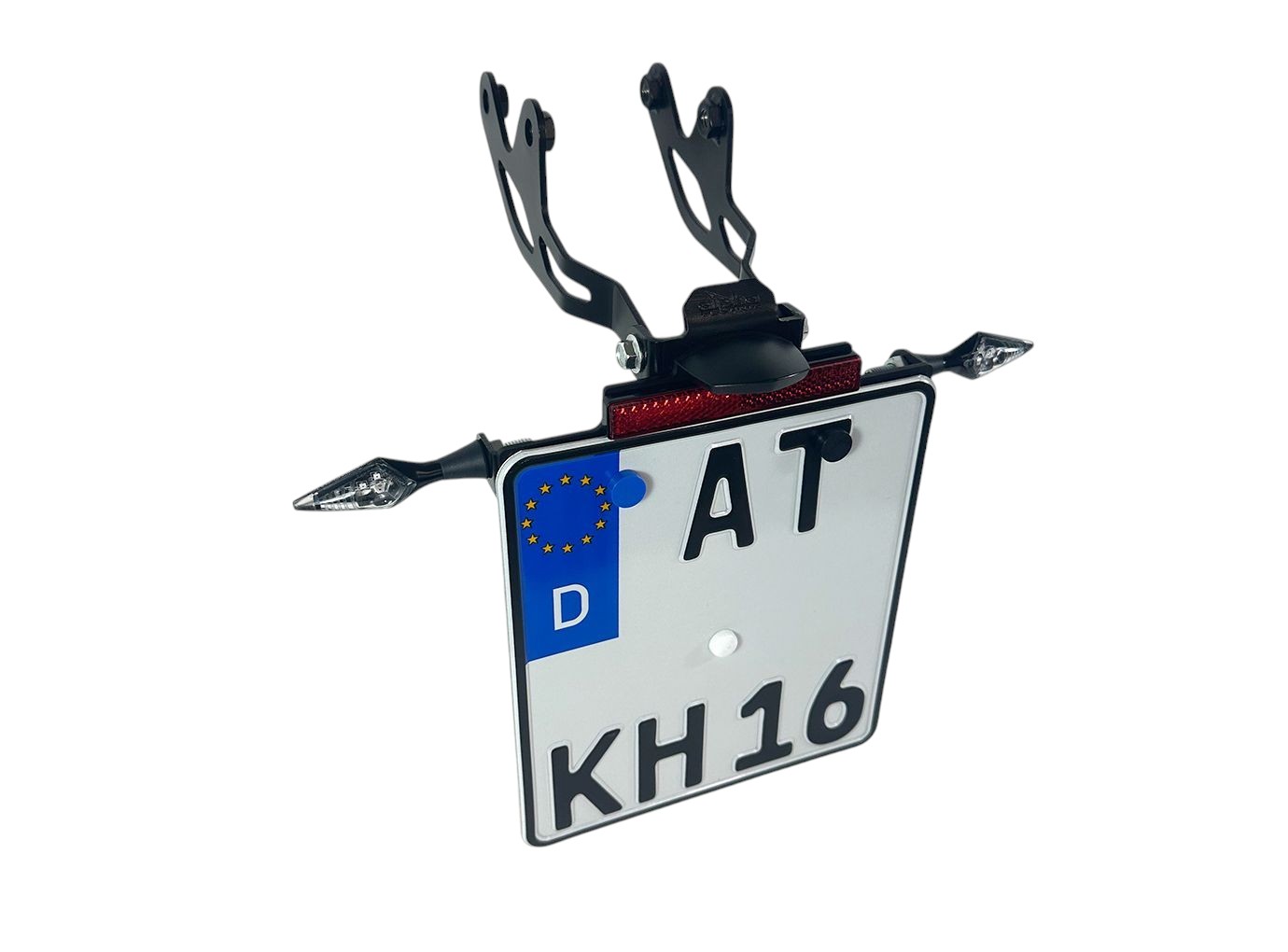 alpha Technik Kennzeichenhalter für Yamaha MT-09 / MT-09 SP / MT-09 Y-AMT, ab Modelljahr 2024-, Typ: RN87 / RN88