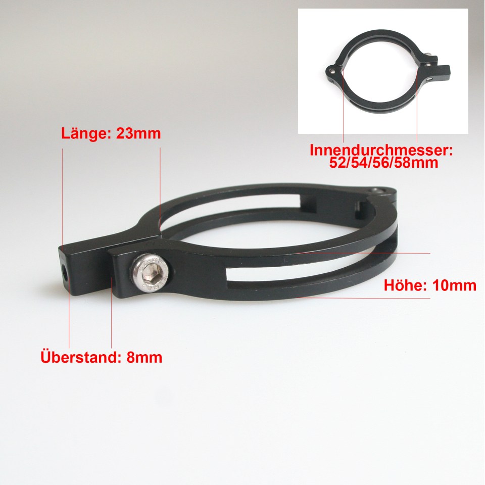 alpha Technik RM Sensorhalter Telemetrie klappbar 58 mm