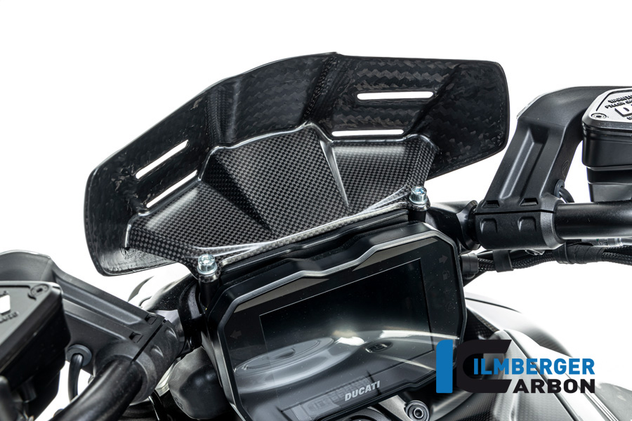 Ilmberger Carbon Windschild, matt, Ducati Diavel V4 , 2023-