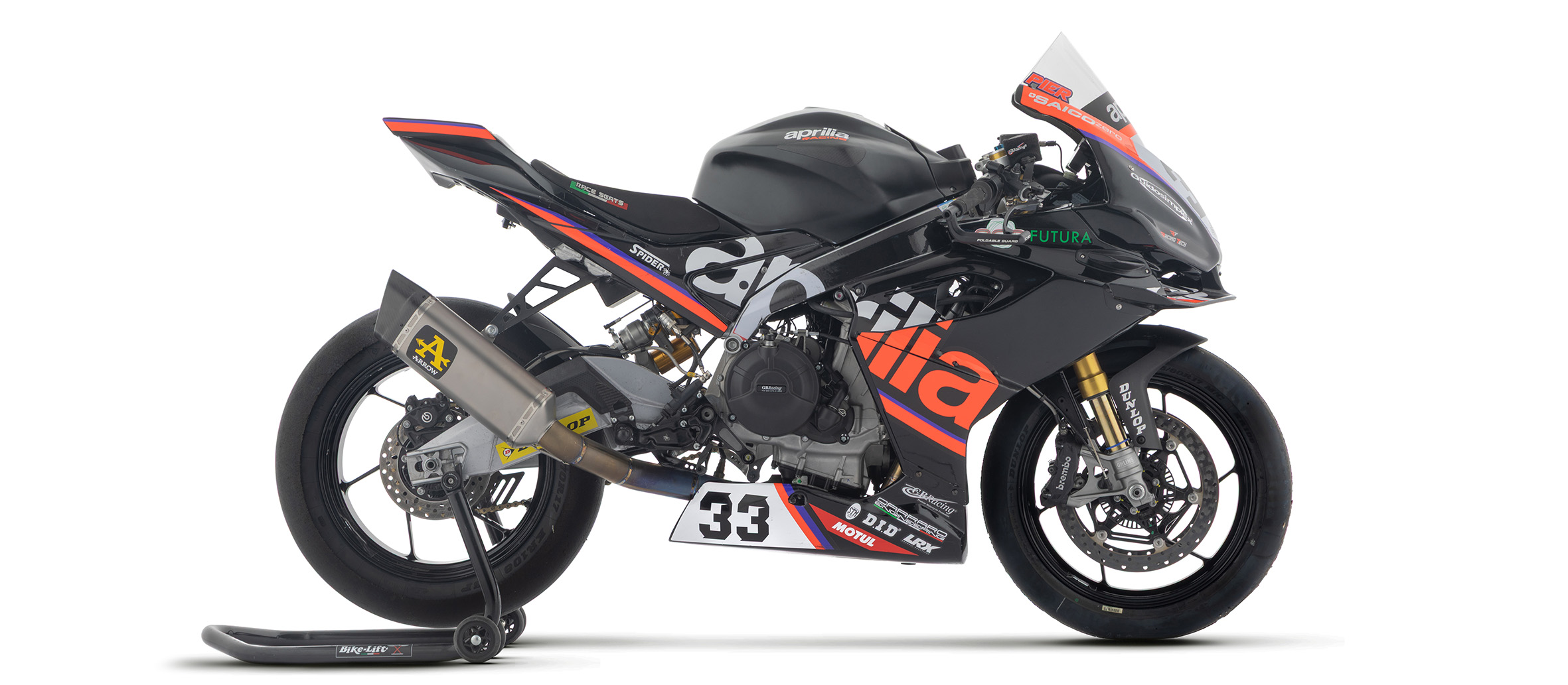 ARROW COMPETITION Sport-Bike PISTA Racing-Titan-Komplettanlage für Aprilia RS 660, 2025-