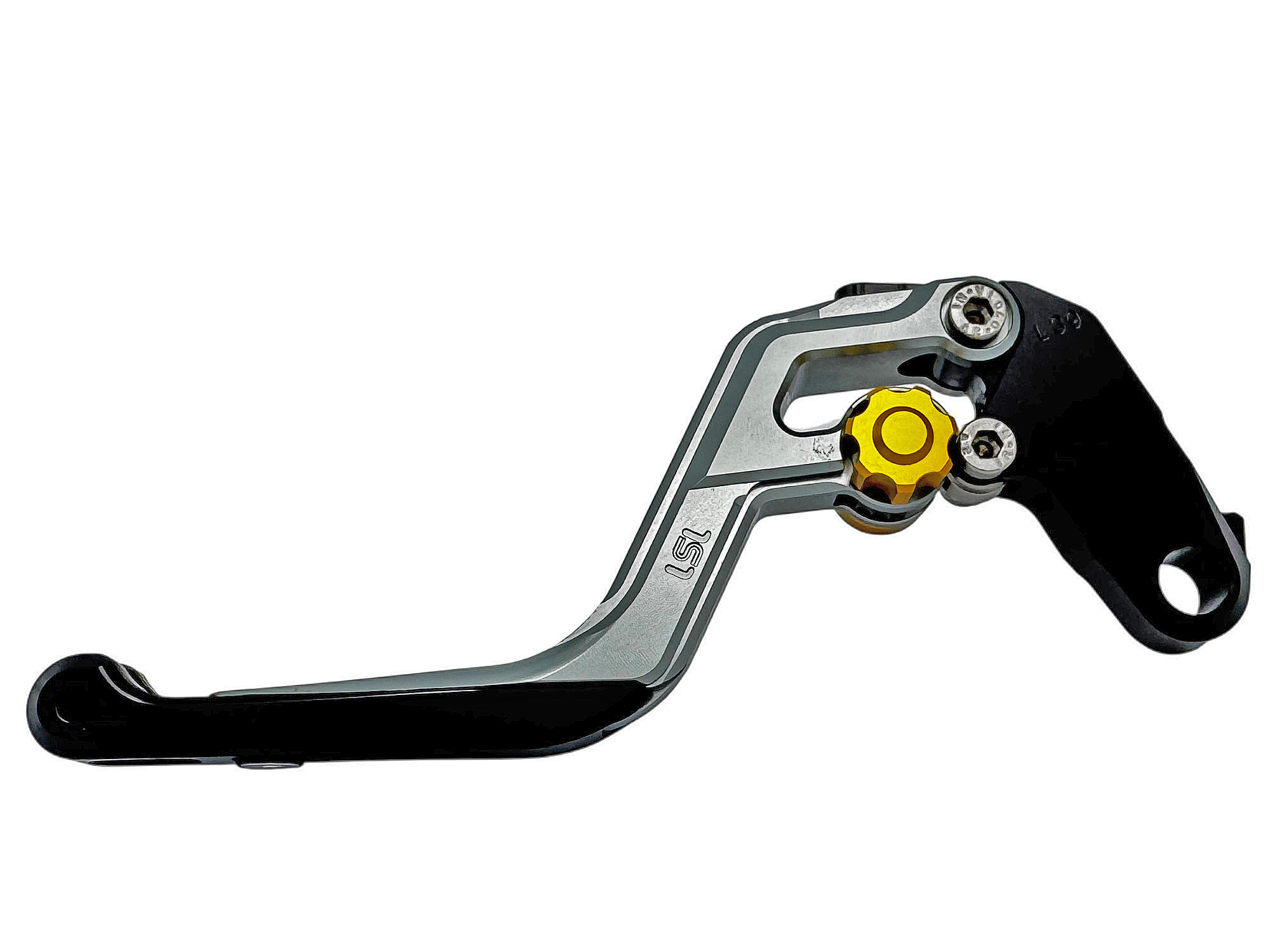 LSL ERGONIA Kupplungshebel L69R Anthracite/Gold/Schwarz