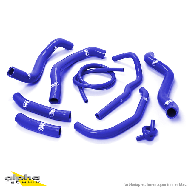 SAMCO SPORT Siliconschlauch Kit blau für Honda CB1300 Modelljahr 2003-2009