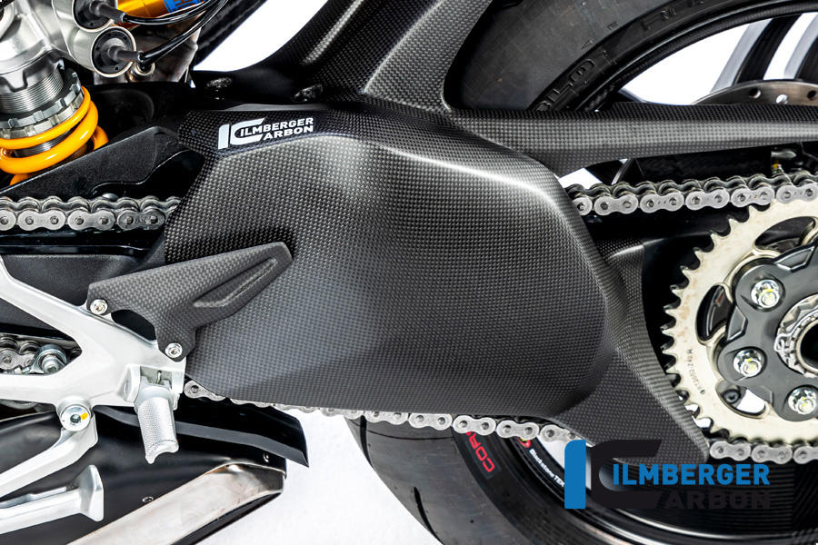Ilmberger Carbon Schwingenabdeckung matt für Ducati Streetfighter V4 2020-