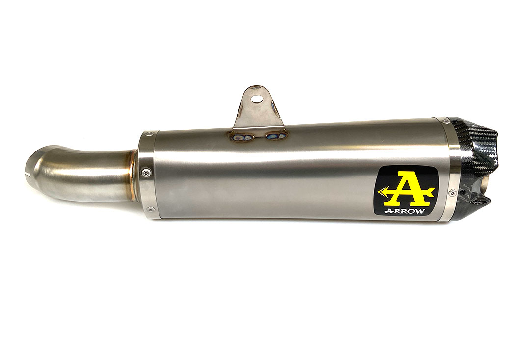 ARROW Auspuff WORKS für Husqvarna Nuda 900 2012-2013, Titan