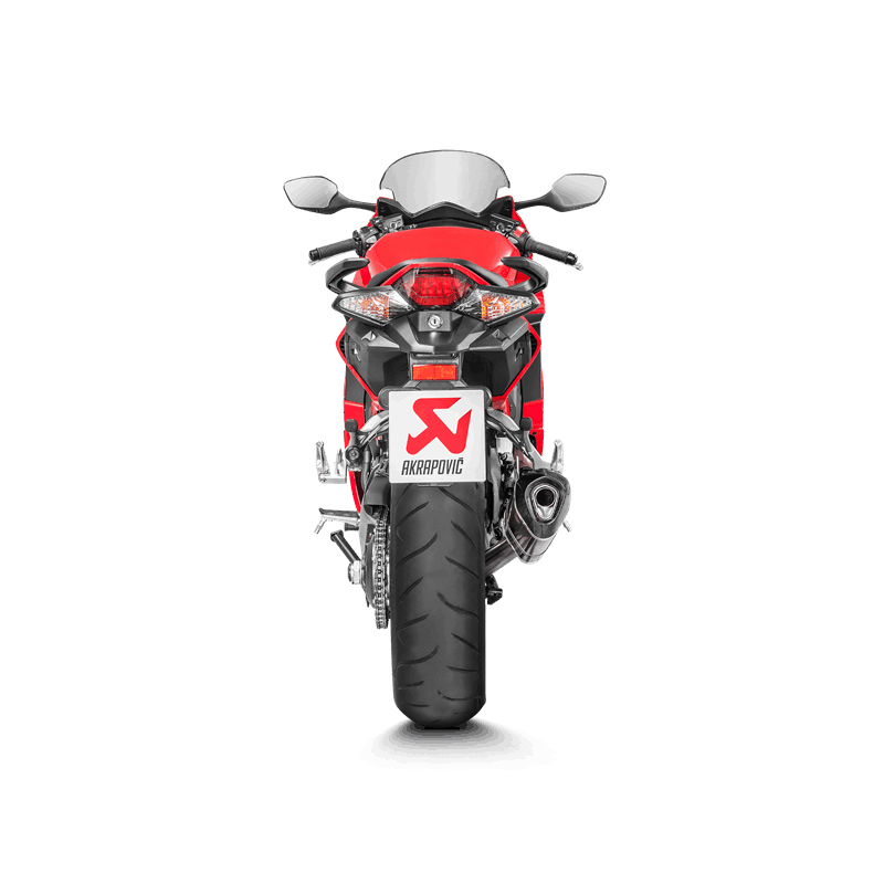 Akrapovic Slip-On Line (Titanium) Auspuff für Honda VFR800F / VFR800X Crossrunner Modelljahr 2017-2020