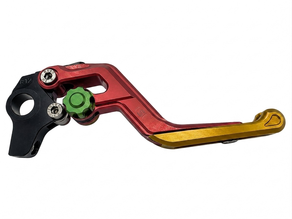 LSL ERGONIA Bremshebel R13 Rot/Grün/Gold