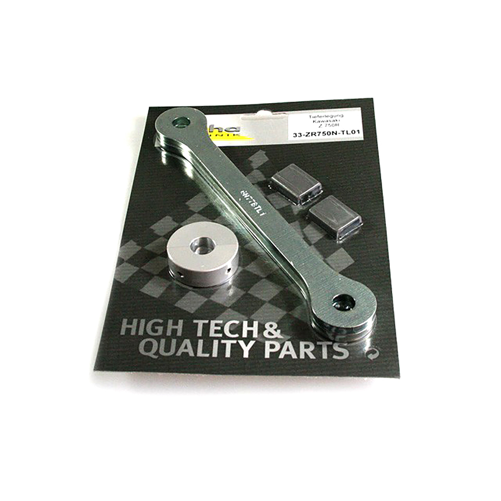 alpha Technik Tieferlegungssatz 30mm für Kawasaki Z750R; Typ ZR750N; Modelljahr 2011-