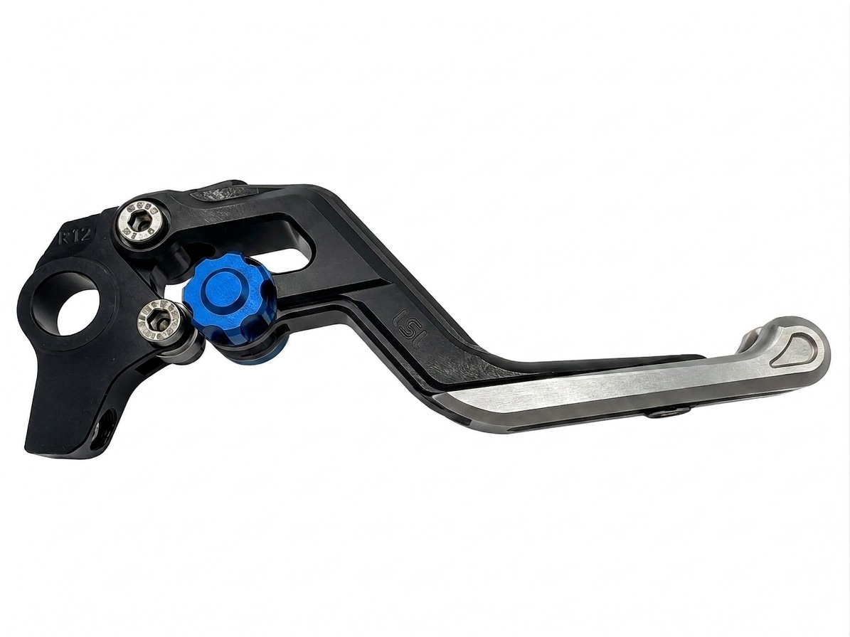 LSL ERGONIA Bremshebel R33 Schwarz/Blau/Silber