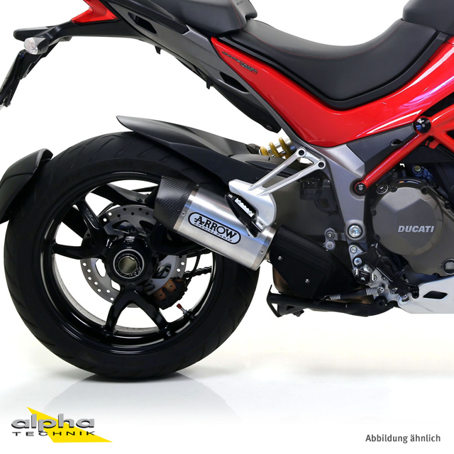 ARROW Auspuff INDY RACE Aluminium für Ducati Multistrada 1200 / 1260 2015-