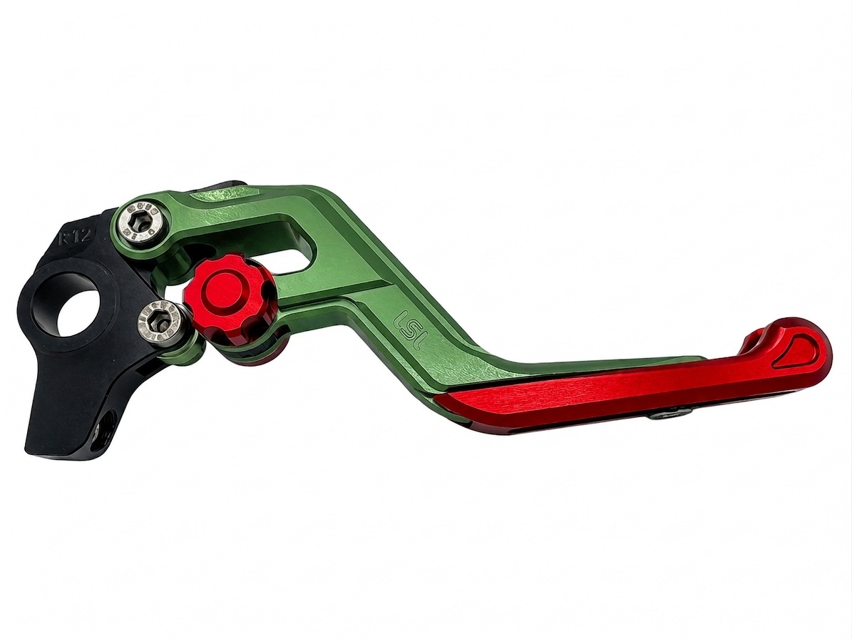 LSL ERGONIA Bremshebel R32 Grün/Rot/Rot