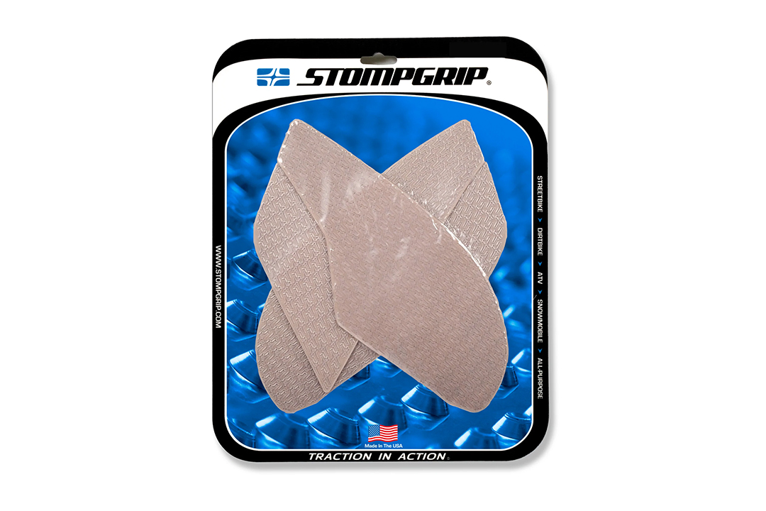 Stompgrip klar, Icon, für Suzuki SV650, 2016-2025, SV650 S, 2016-2020, SV650 X, 2019-2020