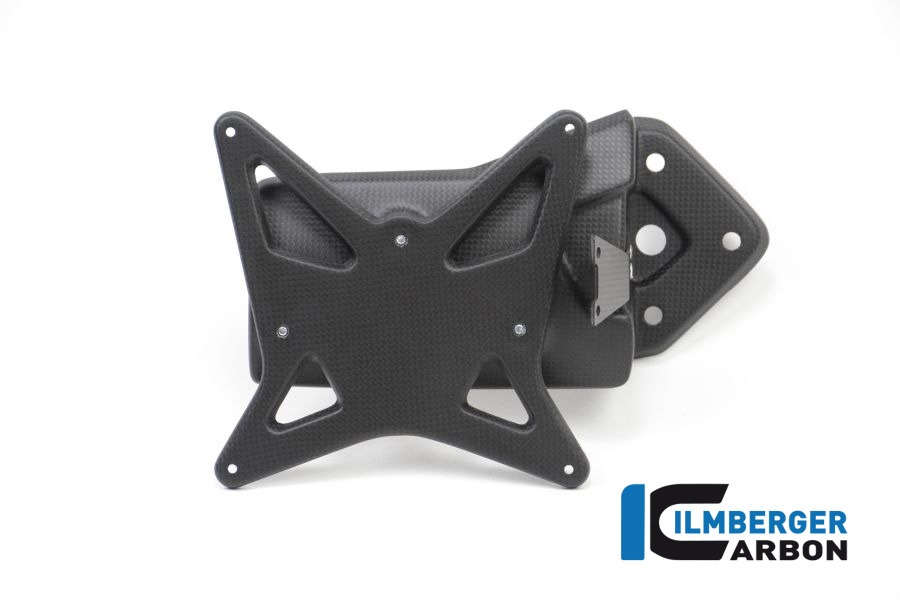 Ilmberger Carbon Kennzeichenhalter matt