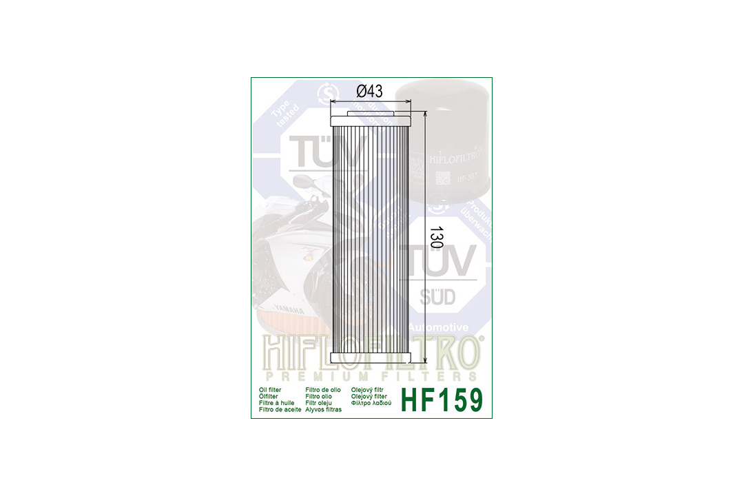 HIFLO Ölfilter HF159 für diverse Ducati Modelle