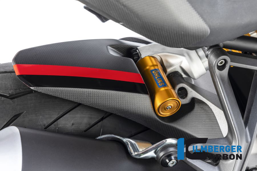 Ilmberger Carbon Kotflügel hinten 939S lang matt, Carbon