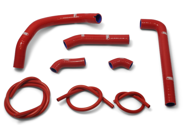 SAMCO SPORT Siliconschlauch Kit rot für Ducati Streetfighter V2, 2022-2023