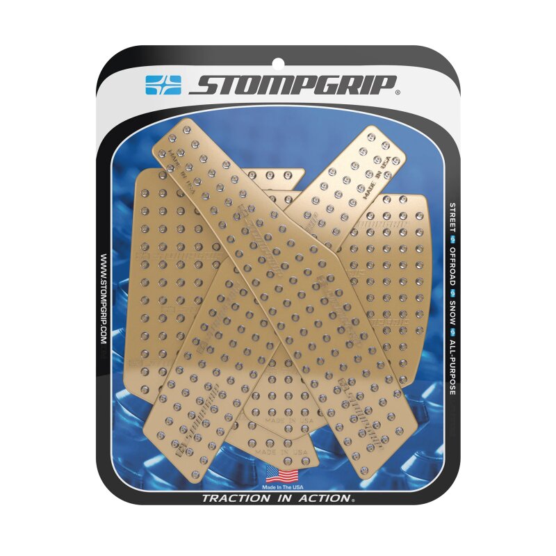 Stompgrip Tank Pad klar, Volcano, Streetbike Tank Kit - Tank Seiten, für Honda CRF300L, CRF300LRA Rally, 2021-2026