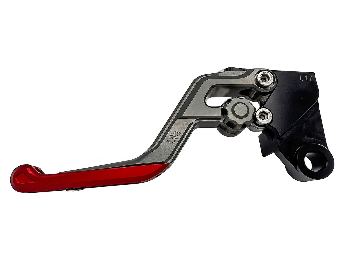LSL ERGONIA Kupplungshebel L64R Anthrazit/Anthrazit/Rot