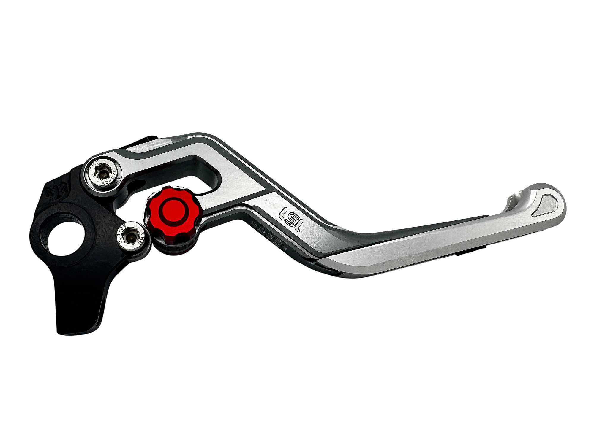 LSL ERGONIA Bremshebel R14 Anthrazit/Rot/Silber
