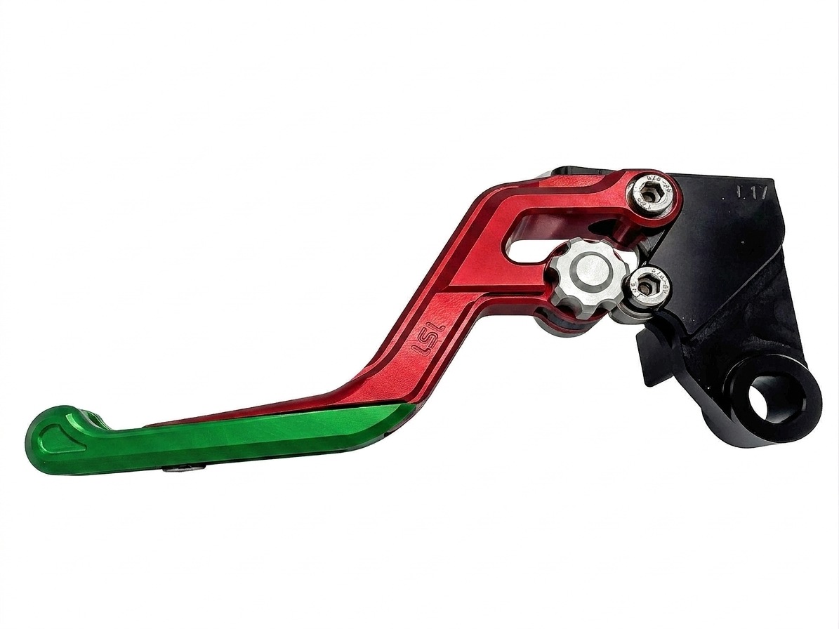 LSL ERGONIA Kupplungshebel L64R Rot/Silber/Grün