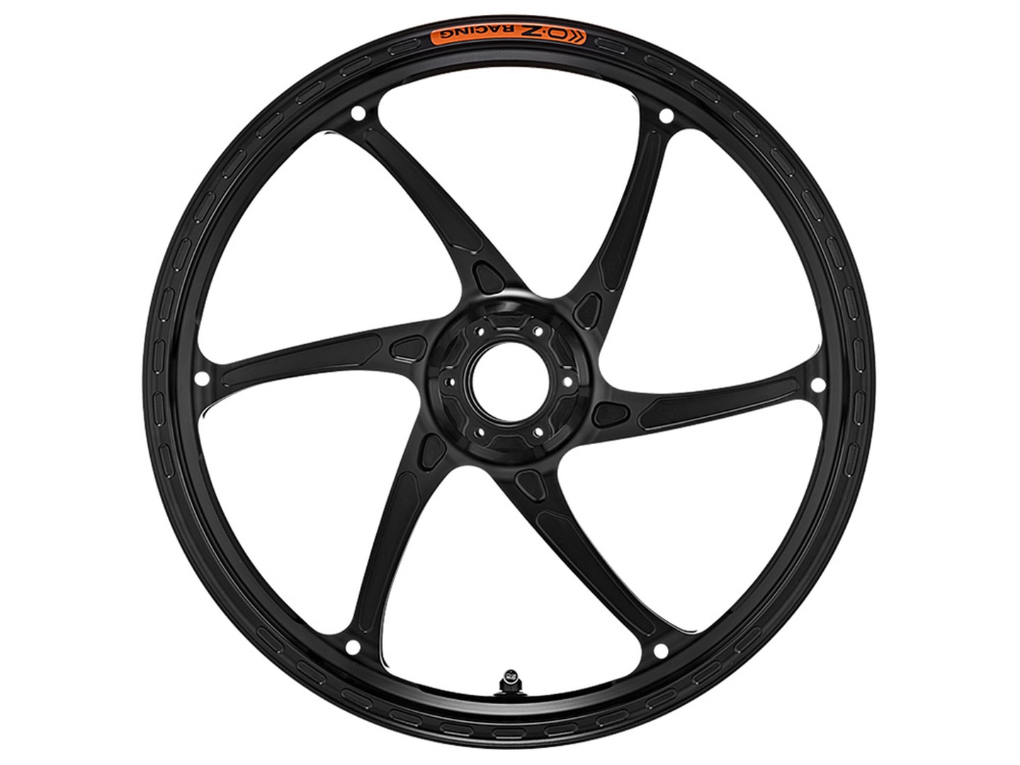 OZ Gass RS-A Aluminium vorne in schwarz glänzend für Suzuki GSX-R600, 2011-2018 und GSX-R750, 2011-2018