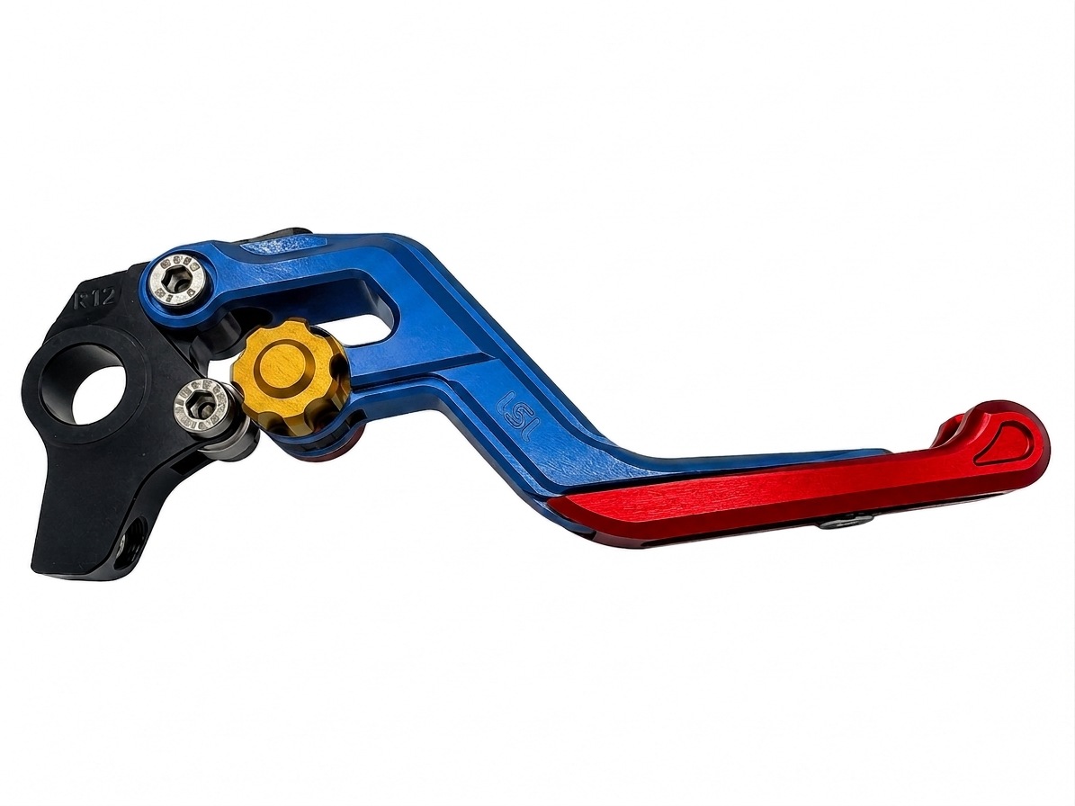 LSL ERGONIA Bremshebel R15 Blau/Gold/Rot