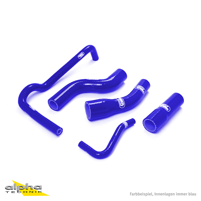 SAMCO SPORT Siliconschlauch Kit blau für Triumph Rocket III Modelljahr 2003-2018