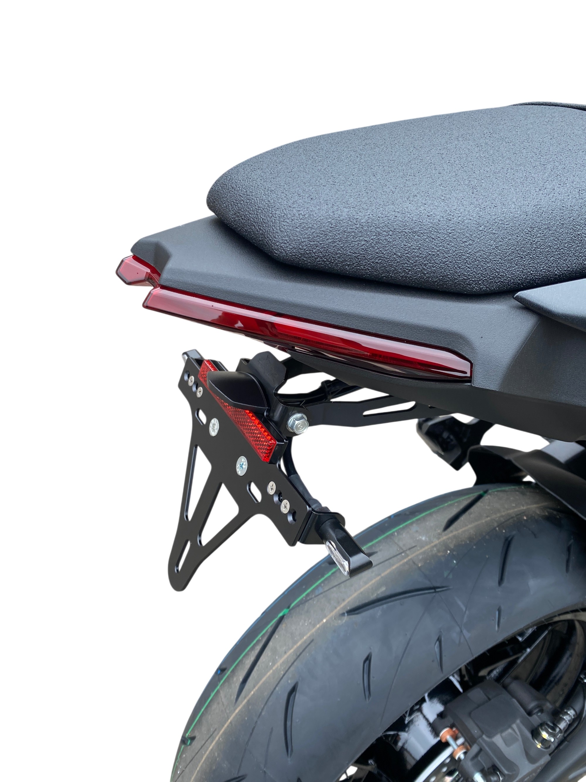 alpha Technik Kennzeichenhalter für Kawasaki Z650S ab Modelljahr 2026-